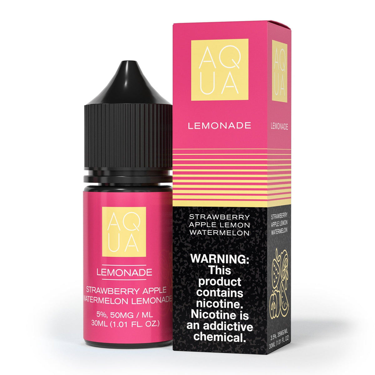 Pure Lemonade Aqua TFN Salts 30mL with packaging