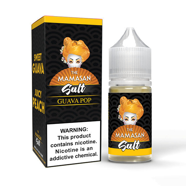 Guava Pop (Guava Peach) by The Mamasan Salt Series | 30ml with Packaging