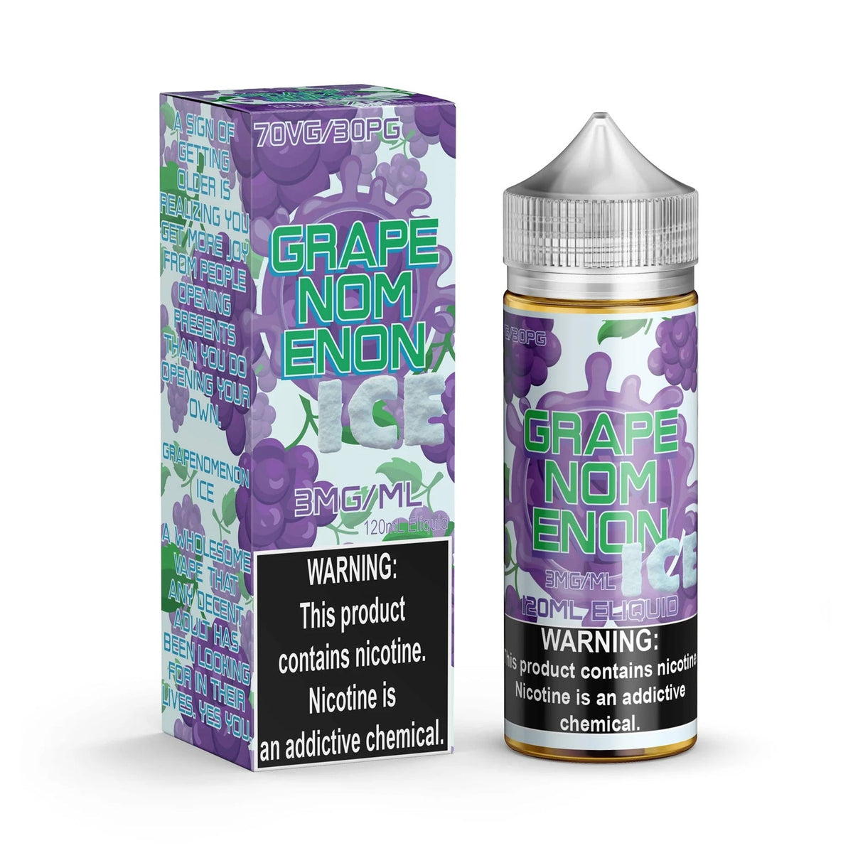 Grapenomenon Ice by Nomenon 120ml E-Liquid