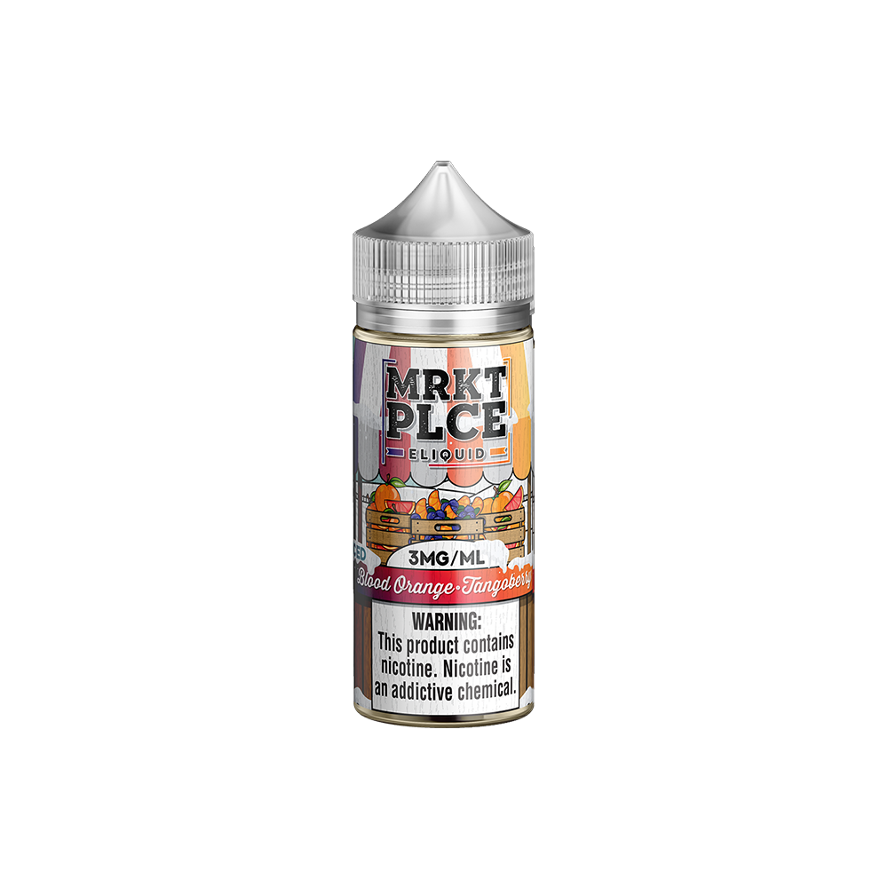 Iced Blood Orange Tango Berry by MRKT PLCE Series 100mL bottle