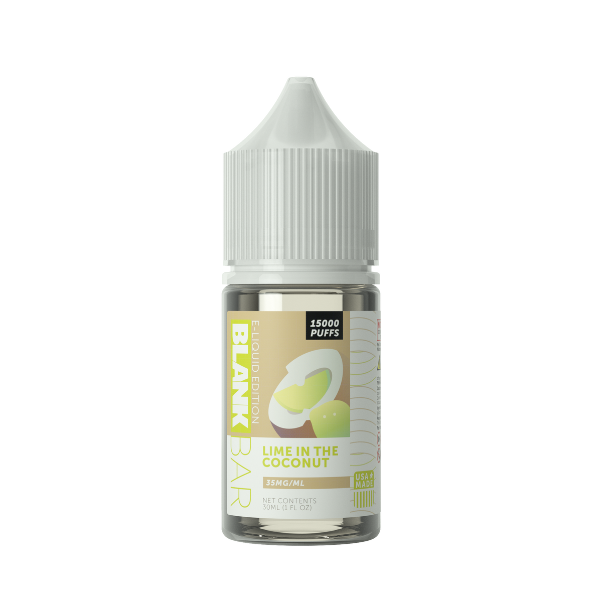 Lime in the Coconut | Blank Bar 15000 Puff | 30mL bottle