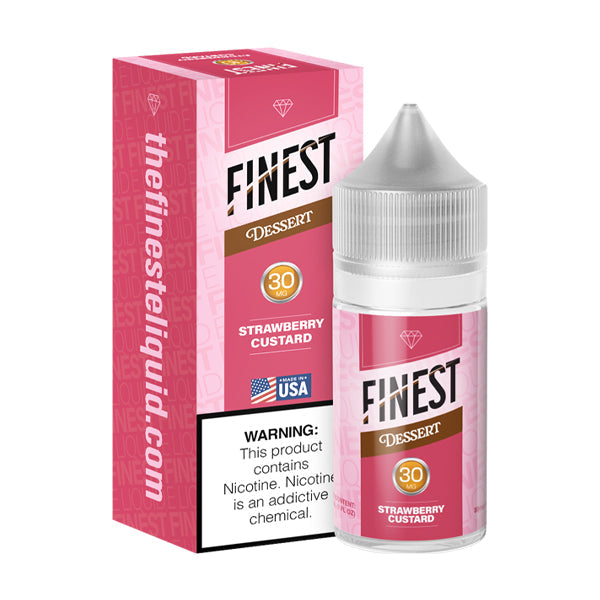 Strawberry Custard by Finest SaltNic Series 30ML with packaging