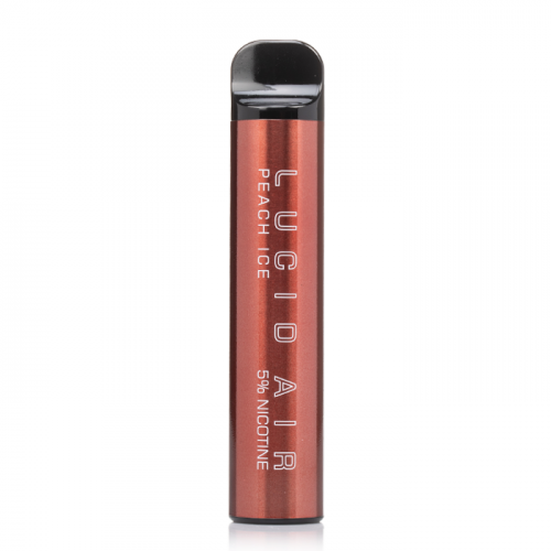 Lucid Air Tobacco-Free Nicotine Disposable | 5000 Puffs | 16.7mL Peach Ice