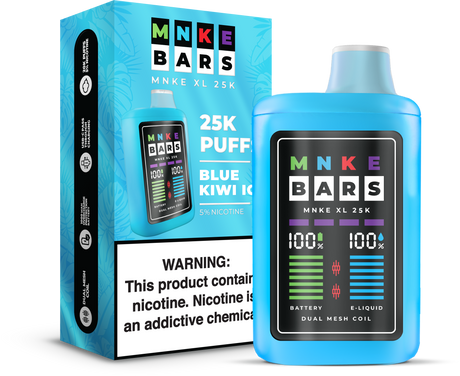 MNKE Bars XL 25K Puff Disposable Device – 25,000 Puffs