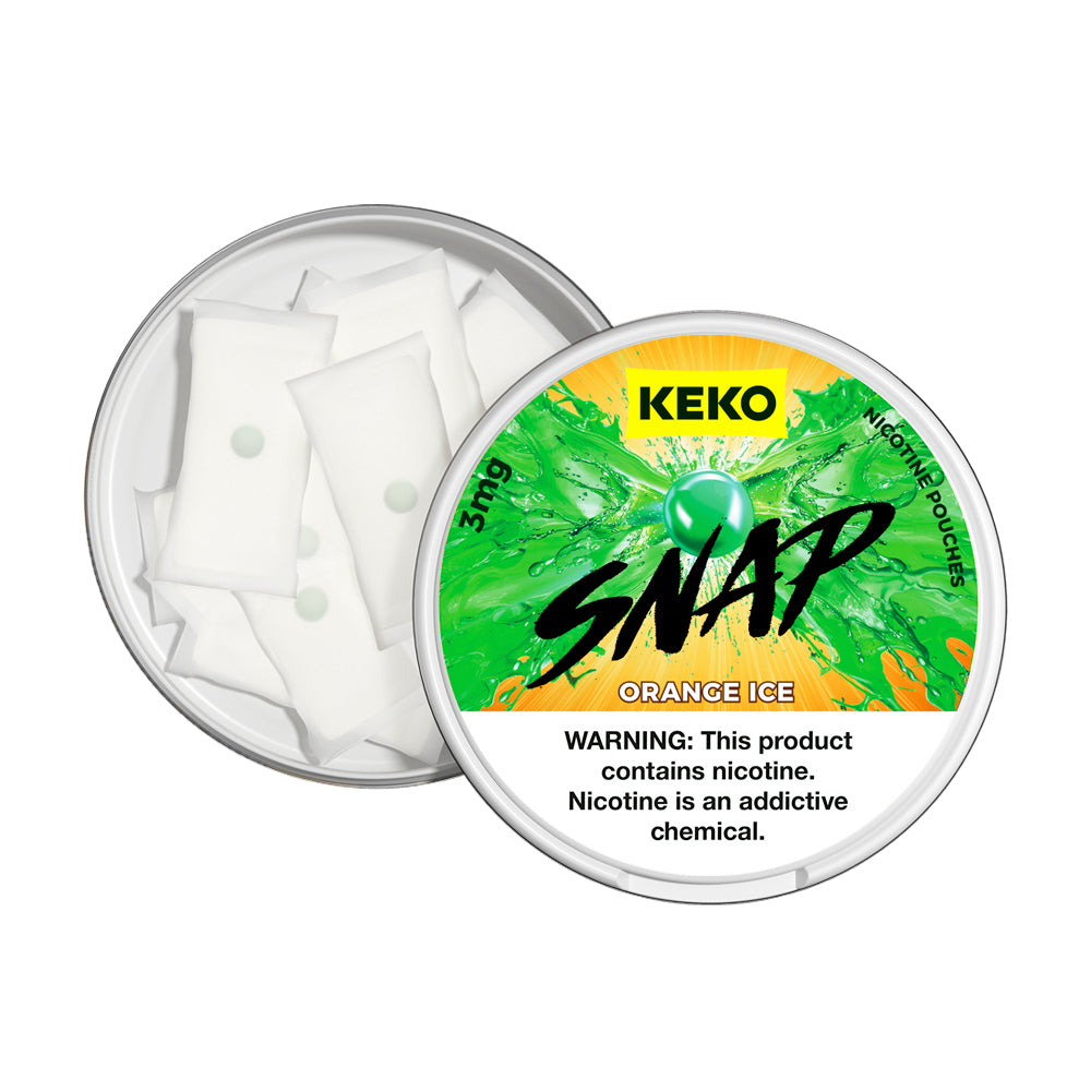 KEKO "SNAP" - Orange Ice - Nicotine Pouch (15 Count)