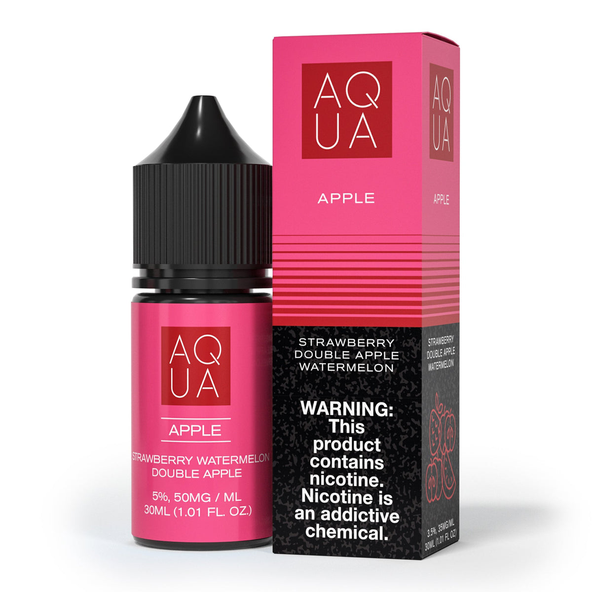 Pure Apple Aqua TFN Salts 30mL with packaging