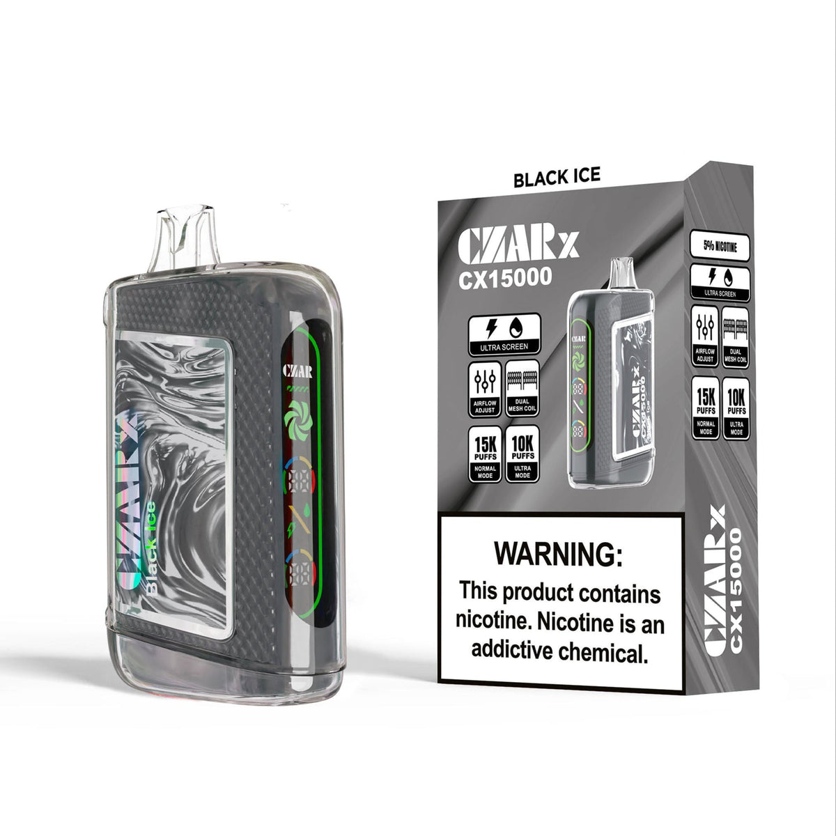 CZAR CX15000 CX15K Disposable Device – 15000 Puffs