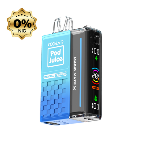 Oxbar x Pod Juice Magic Maze 2.0 30K ZERO Nicotine Disposable Device - 30,000 Puffs