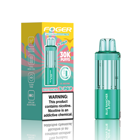 Made in USA | FOGER Switch Pro 30K Disposable Device POD - 30,000 Puff