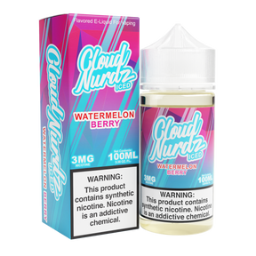Watermelon Berry Iced by Cloud Nurdz Ice TFN 100ML with Packaging