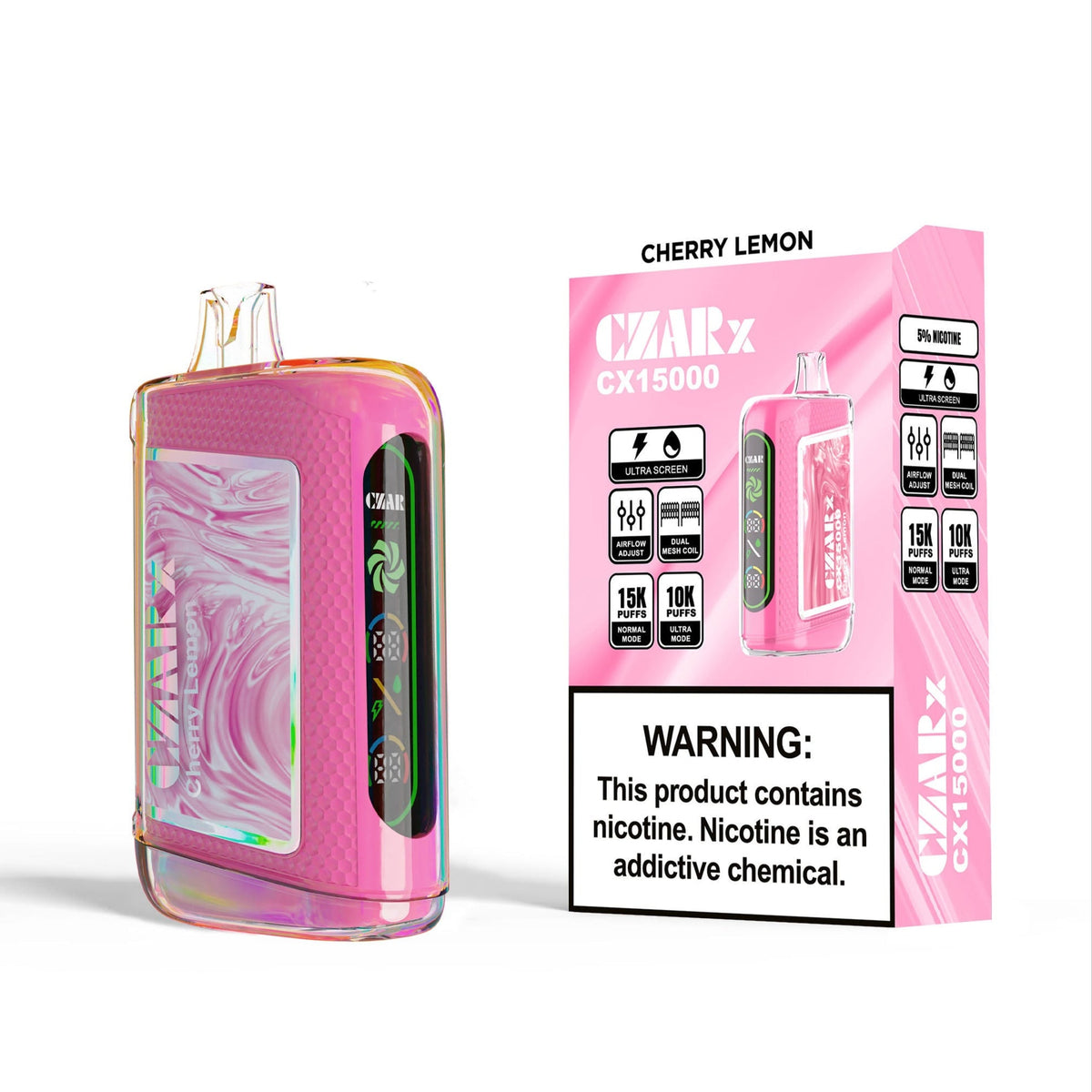 CZAR CX15000 CX15K Disposable Device – 15000 Puffs