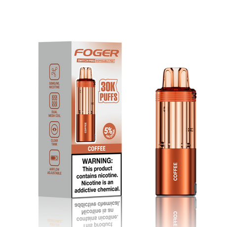 Made in USA | FOGER Switch Pro 30K Disposable Device POD - 30,000 Puff