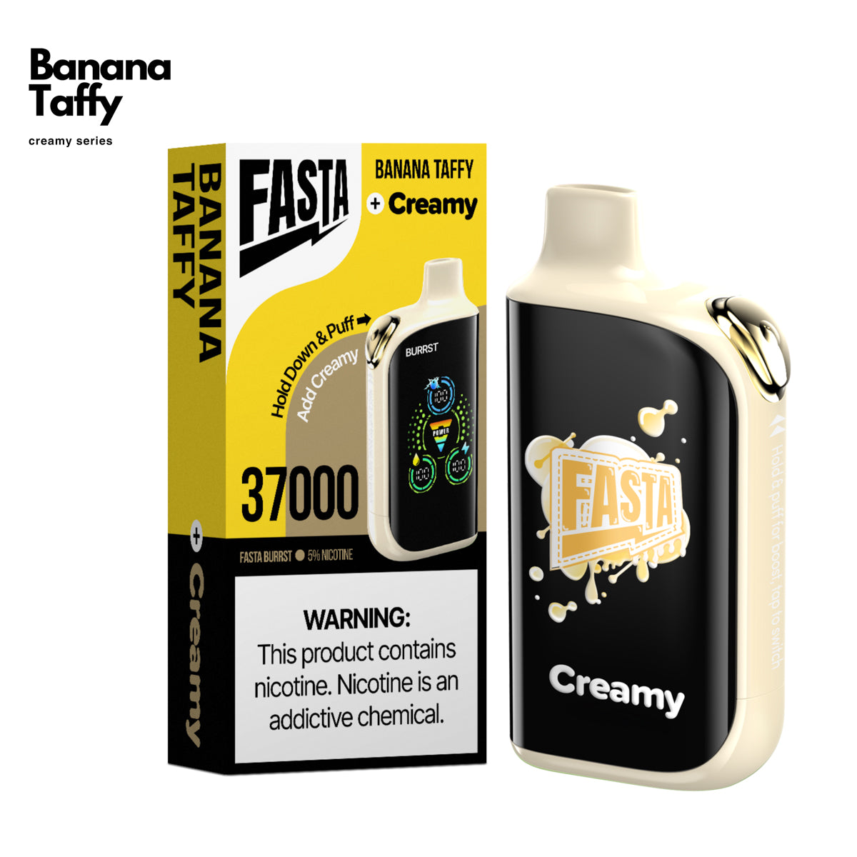 FASTA Burrst 37K Puff Disposable Device – 37,000 Puffs