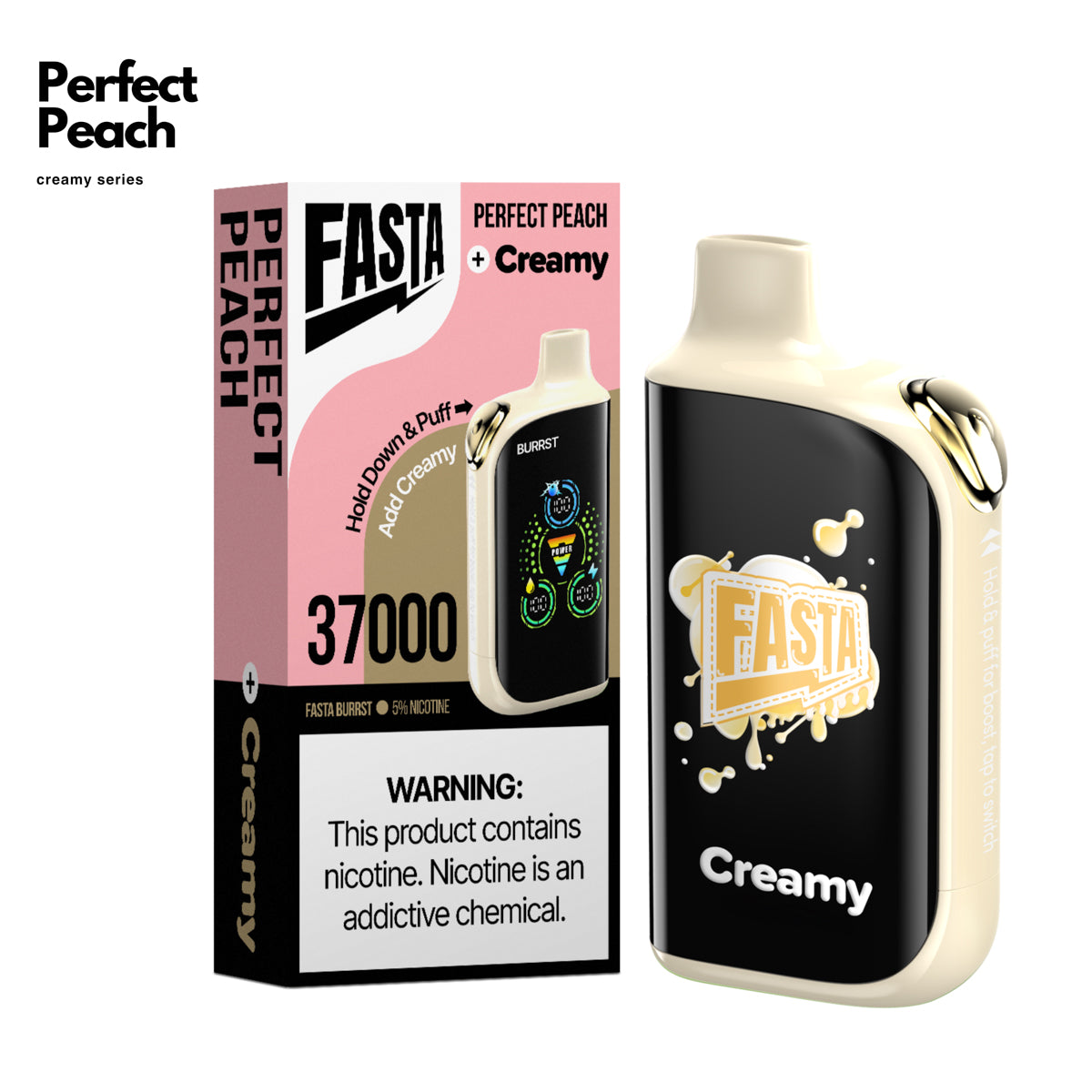 FASTA Burrst 37K Puff Disposable Device – 37,000 Puffs