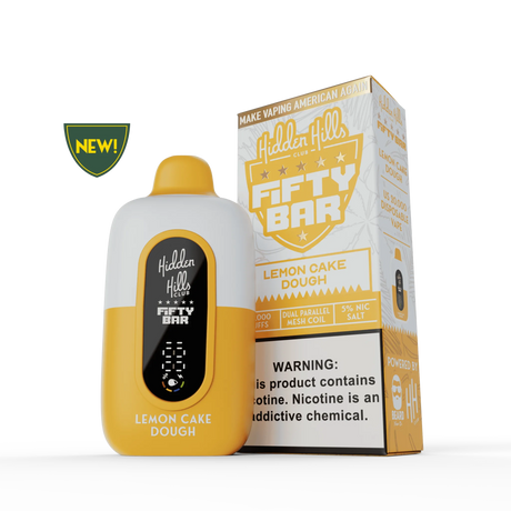 Hidden Hills x FIFTY BAR 20K Puff Disposable Device - 20000 Puffs