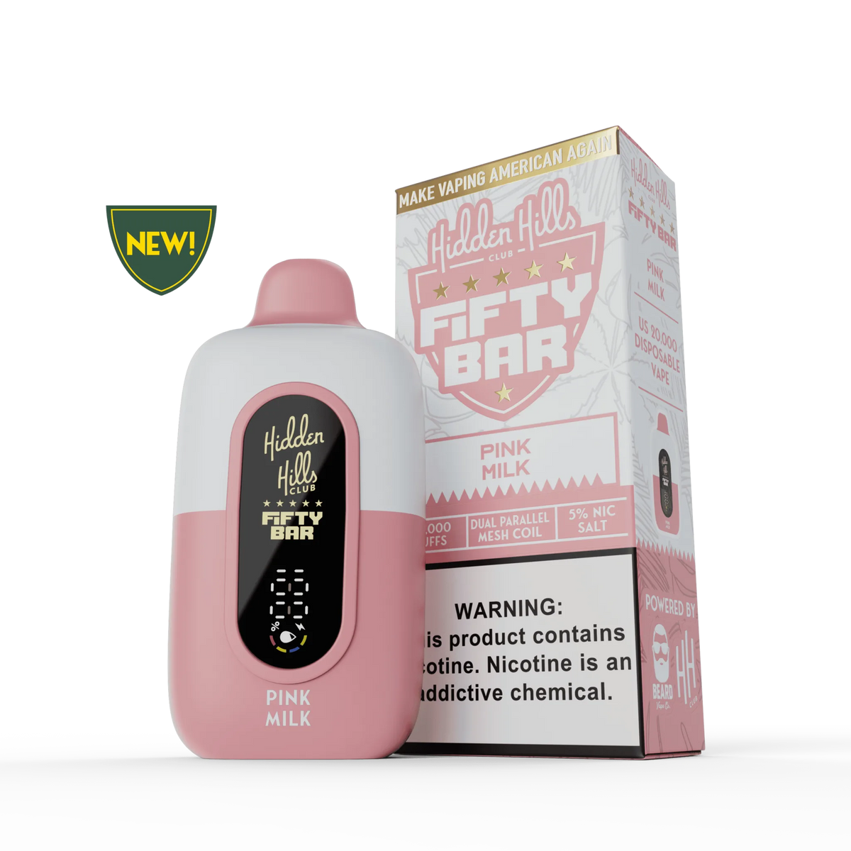 Hidden Hills x FIFTY BAR 20K Puff Disposable Device - 20000 Puffs
