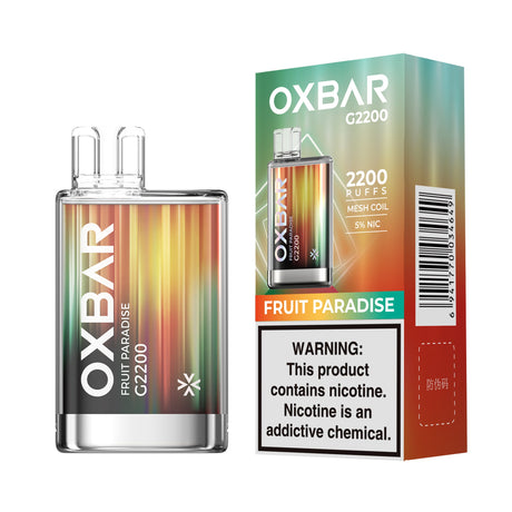 OXBAR G2200 Disposable Device – 2200 Puffs x 10 PCs