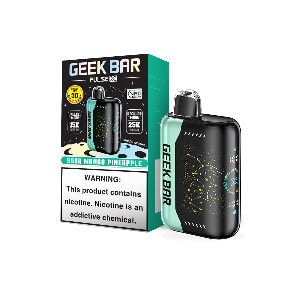 Geek Bar Pulse X 25K Puff Disposable Device – 25000 Puffs