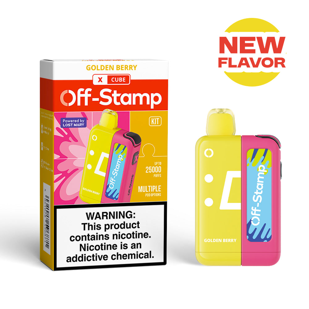 Off-Stamp X-CUBE 25K Disposable KIT Powered By LOST MARY – 25000 Puffs