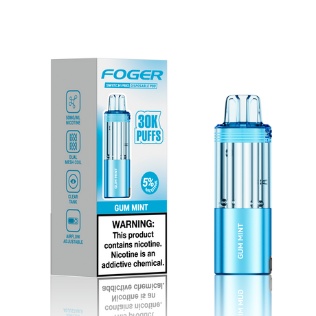 Made in USA | FOGER Switch Pro 30K Disposable Device POD - 30,000 Puff