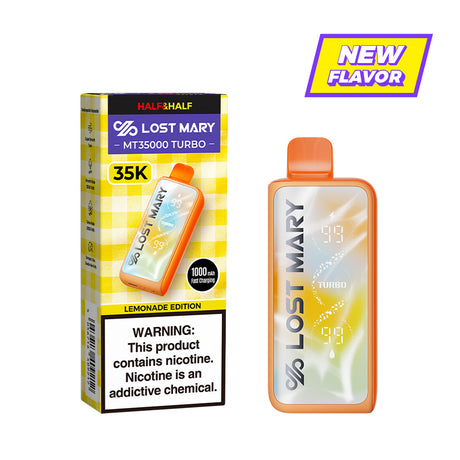 Made in Indonesia | Lost Mary MT35K "Lemonade Edition" Disposable Device - 35,000 Puffs