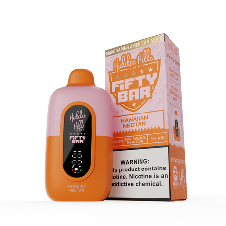 Hidden Hills x FIFTY BAR 20K Puff Disposable Device - 20000 Puffs