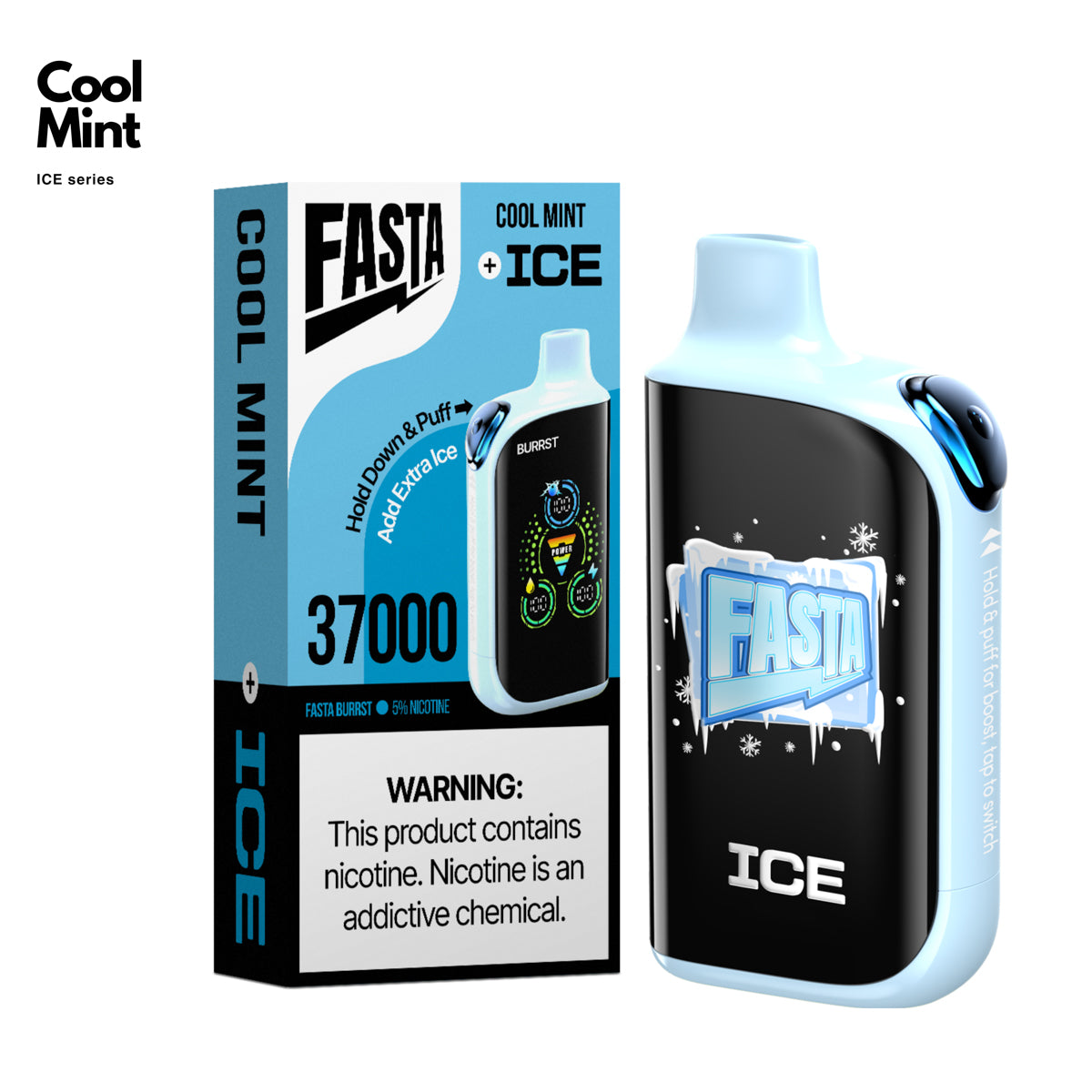 FASTA Burrst 37K Puff Disposable Device – 37,000 Puffs