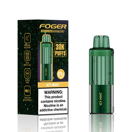 Made in USA | FOGER Switch Pro 30K Disposable Device POD - 30,000 Puff