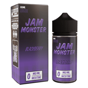 Jam Monster - Blackberry – 100mL e-liquid featuring blackberry jam, butter, and toast flavor for bold, smooth clouds.