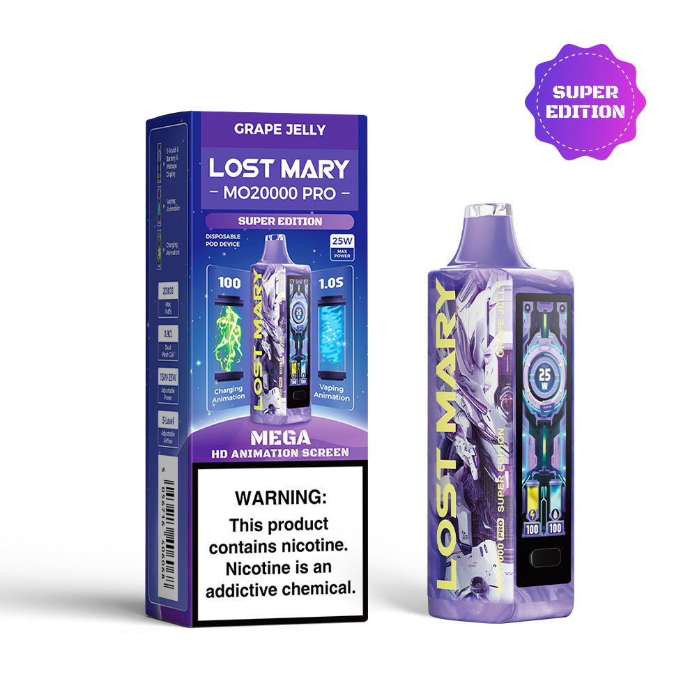 Lost Mary MO20K MO20000 Pro "SUPER EDITION" Disposable Device - 20000 Puffs