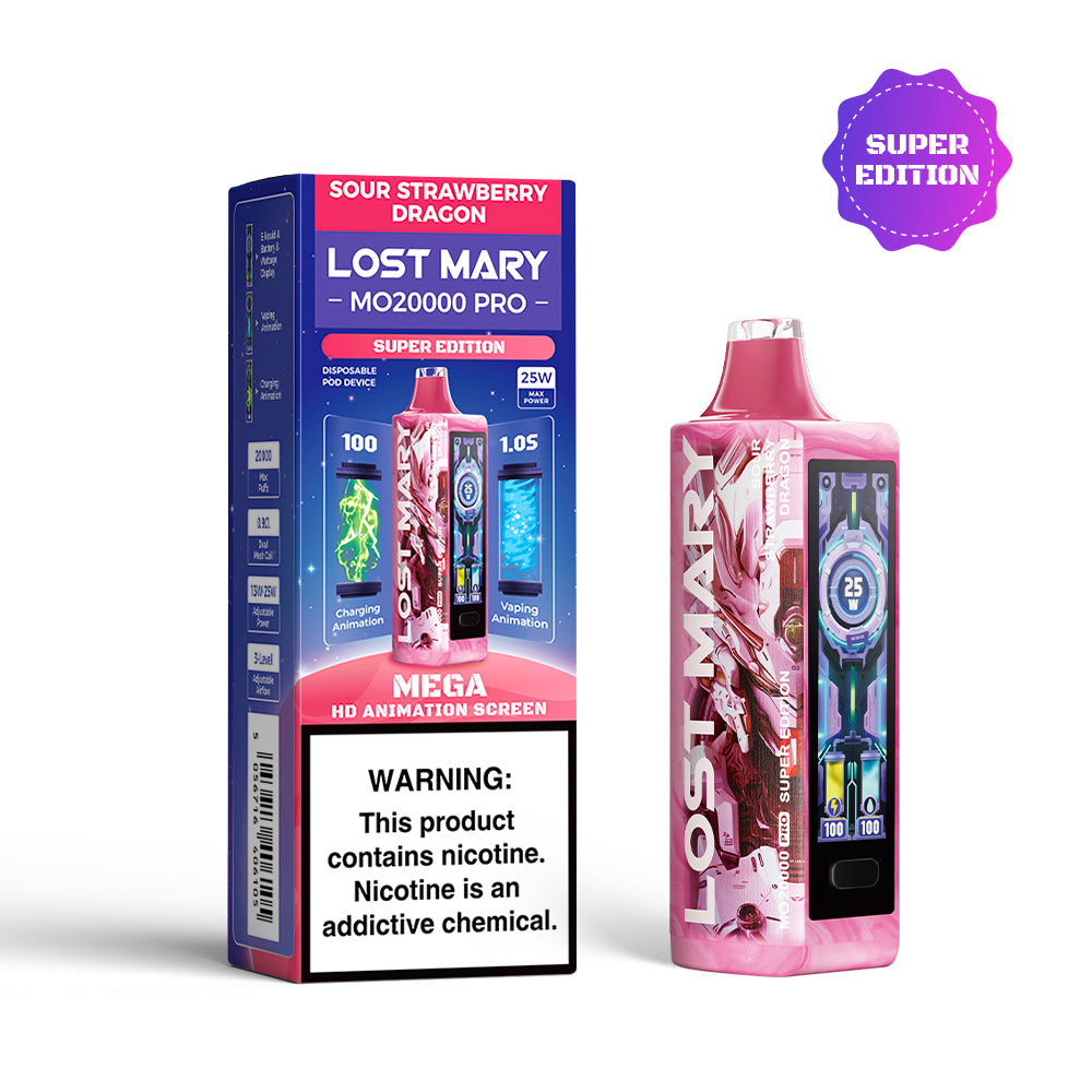 Lost Mary MO20K MO20000 Pro "SUPER EDITION" Disposable Device - 20000 Puffs