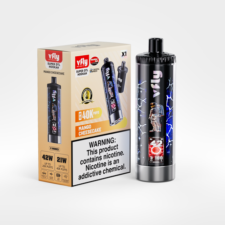 VFLY Super DTL Hookah 40K Disposable E-Hookah KIT - 40000 Puffs
