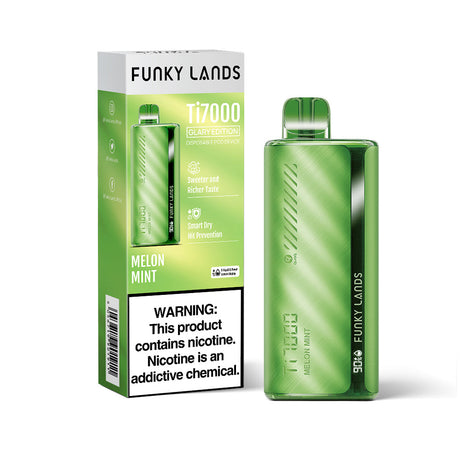 FUNKY LANDS Ti7000 “Glary Edition” Disposable Device – 7000 Puffs