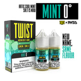 TWIST Nicotine Salt E-Liquid - Mint 0° - 60ML E-Liquid (Twin 30ML Pack)