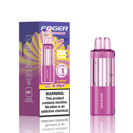 Made in USA | FOGER Switch Pro 30K Disposable Device POD - 30,000 Puff