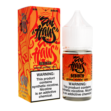 Rebirth by ZEN HAUS SALTS E-Liquid 30ml With Packaging