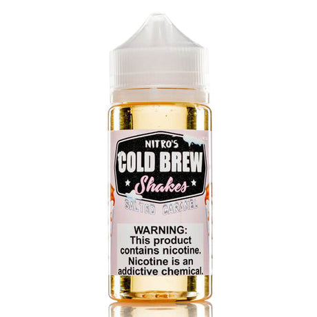 Salted Caramel by Nitro's Cold Brew Shakes 100ML Bottle