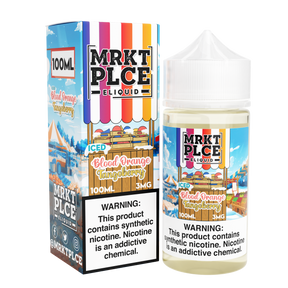 Iced Blood Orange Tango Berry by MRKT PLCE Series 100mL with Packaging