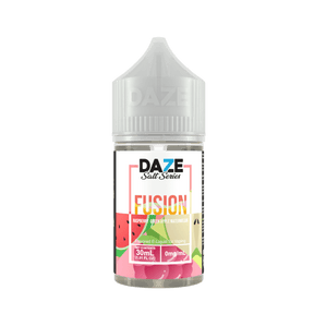 Raspberry Green Apple Watermelon 7Daze Fusion Salts 30mL 30mg bottle