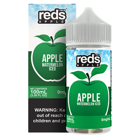 Watermelon Ice by 7Daze Reds 100mL with packaging