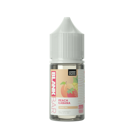 Peach Cabana | Blank Bar 15000 Puff | 30mL bottle