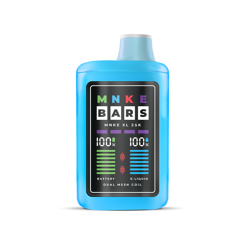 MNKE Bars XL ZERO Disposable Blue Kiwi Ice