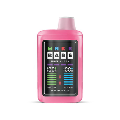 MNKE Bars XL ZERO Disposable Melons Iced