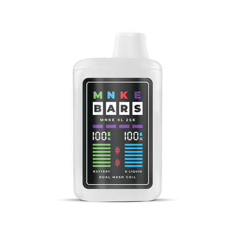 MNKE Bars XL ZERO Disposable White Gummy