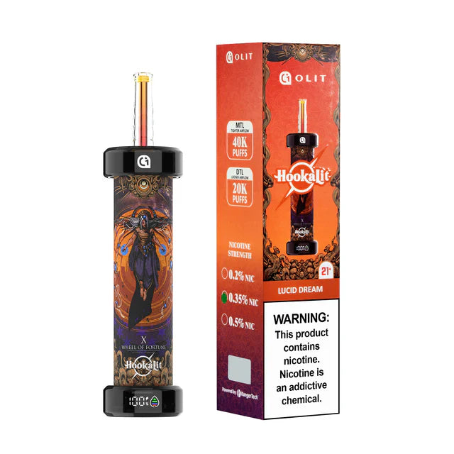 OLIT Hookalit 40K Disposable E-Hookah Device - 40,000 Puffs