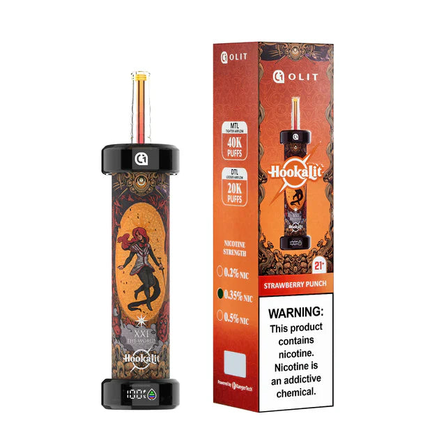 OLIT Hookalit 40K Disposable E-Hookah Device - 40,000 Puffs