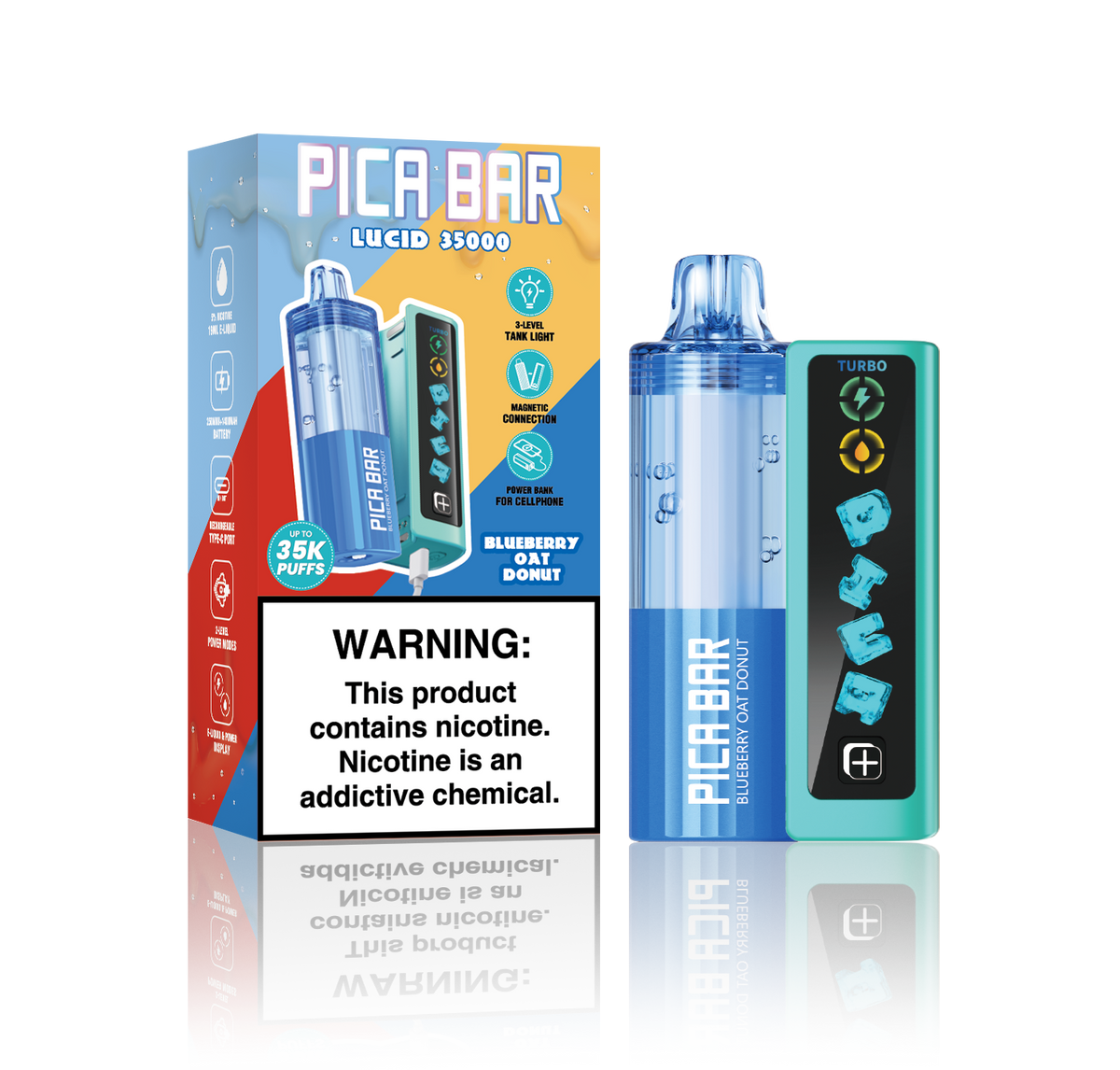PICA BAR Lucid 35K Disposable KIT - 35,000 Puff