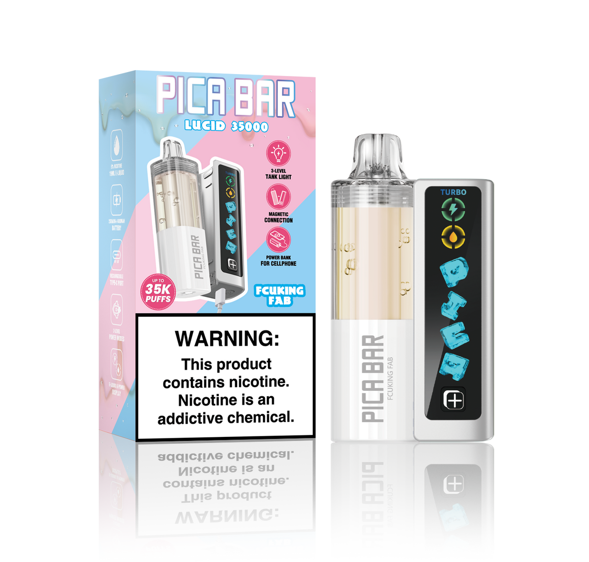 PICA BAR Lucid 35K Disposable KIT - 35,000 Puff