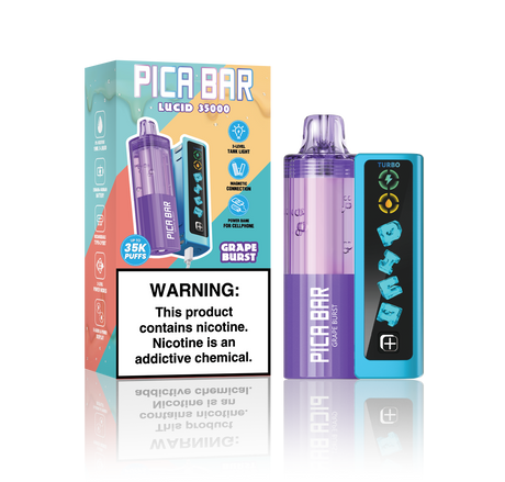 Assembled in USA | PICA BAR Lucid 35K Disposable KIT - 35,000 Puff