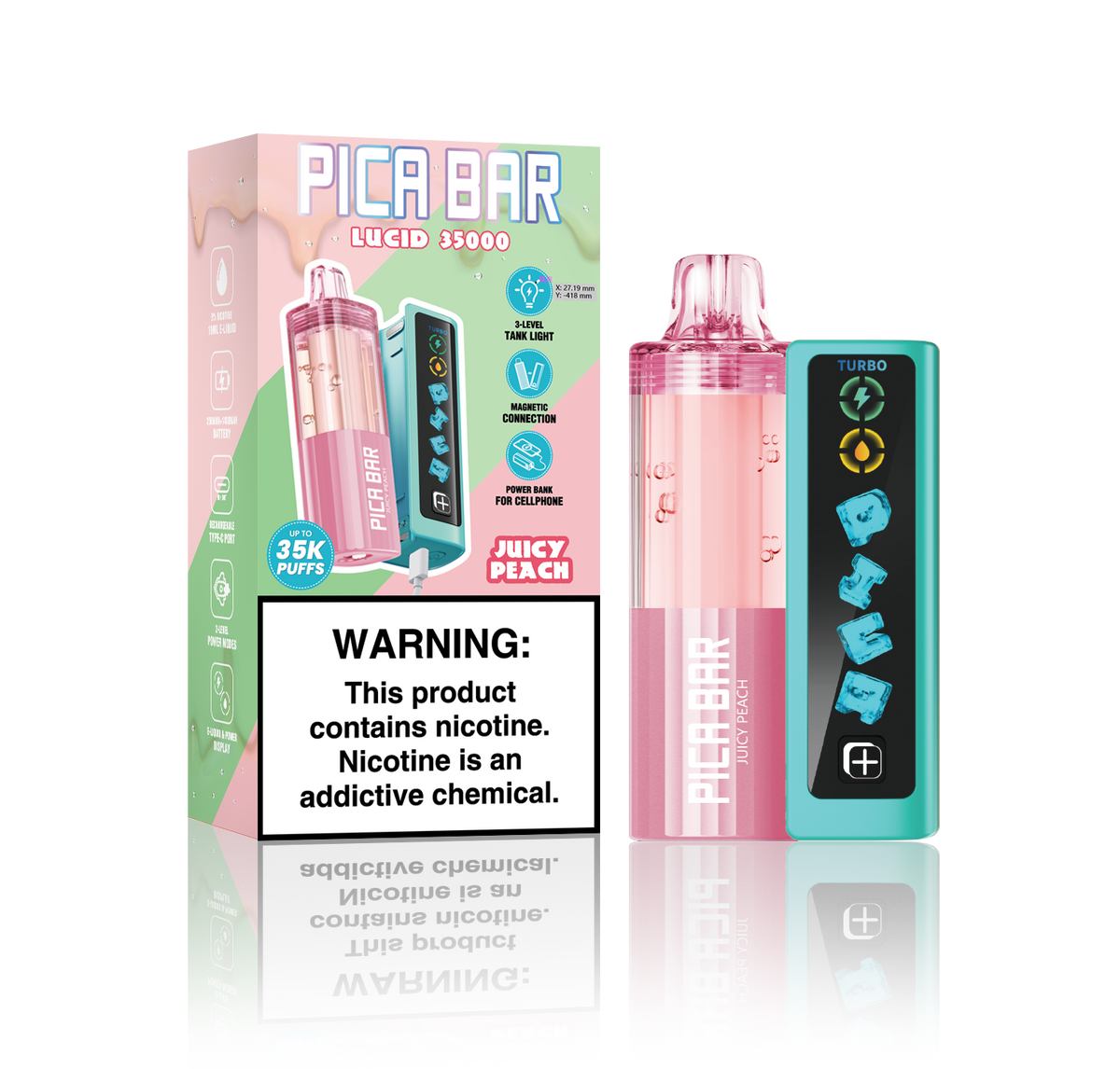 PICA BAR Lucid 35K Disposable KIT - 35,000 Puff